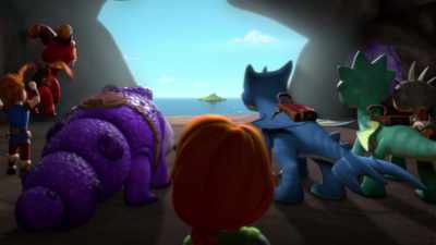 [all cheering] - Dragons: Rescue Riders: Hunt for the Golden Dragon