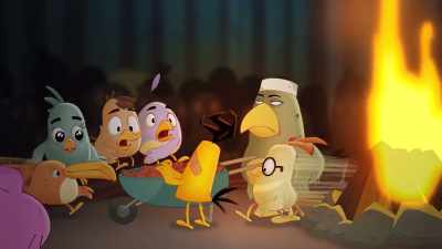 [all cheering] - Angry Birds: Summer Madness