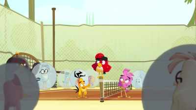 [all cheering] - Angry Birds: Summer Madness