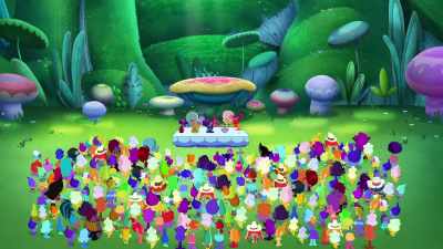 [all cheering] - Trolls: TrollsTopia