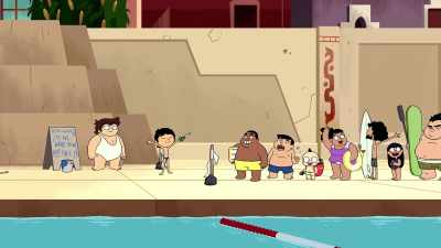 [ All cheering ] - Victor and Valentino