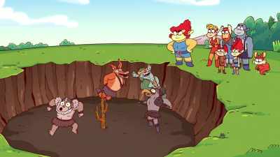 [all cheering] Yay! - ThunderCats Roar
