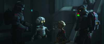 All clone troopers were reassigned
and transferred off-world, - Star Wars: The Bad Batch