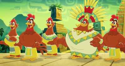 (all cluck) - Legend of the Three Caballeros