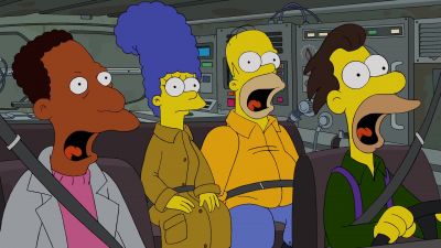 (all continue holding note) - The Simpsons