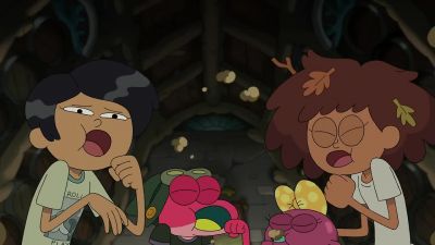 [all coughing] - Amphibia