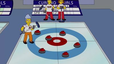 All Dad needs to do
is put his stone - The Simpsons