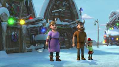 [all] ♪ Deck up the town, it's Odinyule ♪ - Dragons: Rescue Riders: Huttsgalor Holiday