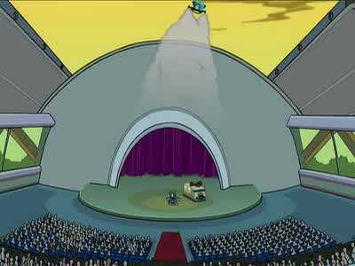 ALL: Destroy aII robots! - Futurama
