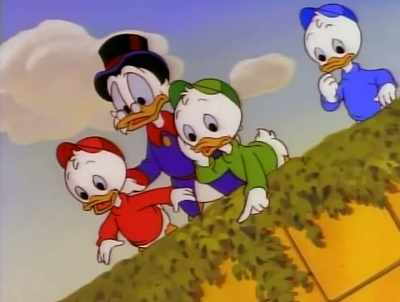 -All they do is--
-Fight? - DuckTales