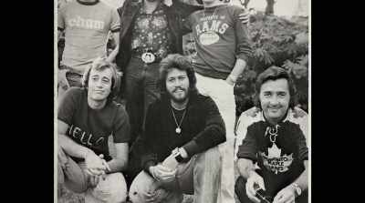 All: ♪ Doo-doo-doo,
doo-doo-doo ♪ - The Bee Gees: How Can You Mend a Broken Heart