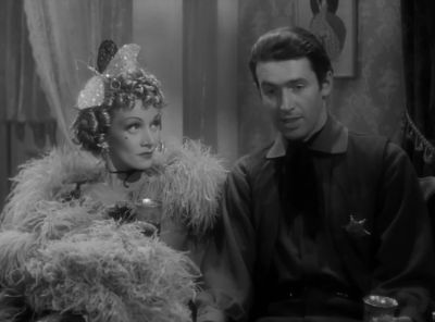 All except a few wives - Destry Rides Again