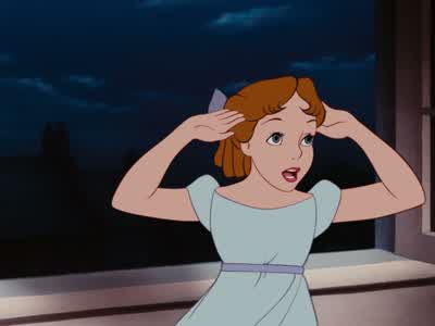 Mother we're back BackAll except the Lost Boys They weren't quite readyLost bo Ready To grow upThat's why they went back to Never LandNever Land Yes but I amAm Ready to grow upWell my dear all in good timeAfter all perhaps we were too But Motherit was - Peter Pan