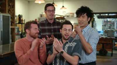 [all exclaiming] - No Recipe Road Trip With the Try Guys