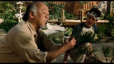 All finished. - The Karate Kid