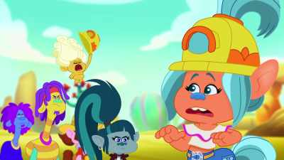 ‐ All that for one
piece of glitter? - Trolls: TrollsTopia
