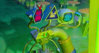 -[all gasp]
-[alarm beeping] - Plankton: The Movie