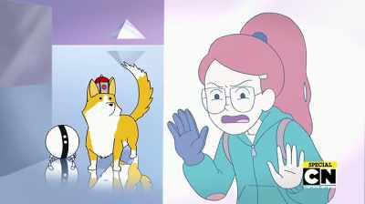 [ All gasp ]
I haven't come
this far on the train - Infinity Train