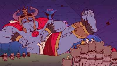 -[all gasp]
-[snoring] - ThunderCats Roar