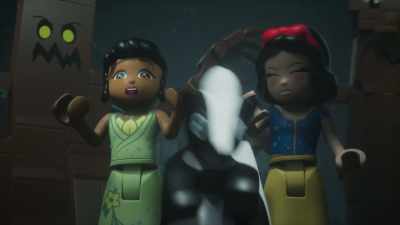 - [all gasp]
- [trees growling] - LEGO Disney Princess: The Castle Quest