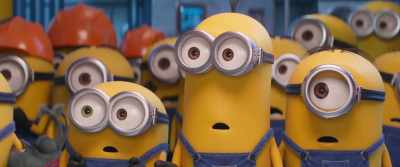 [all gasping] - Minions: The Rise of Gru
