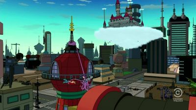 [All gasping] - Futurama