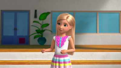 [all giggling] - Barbie: A Touch of Magic