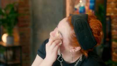 All that glue
was coming into me foundation, - Glow Up: Britain's Next Make-Up Star