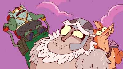 [all grunting] - ThunderCats Roar
