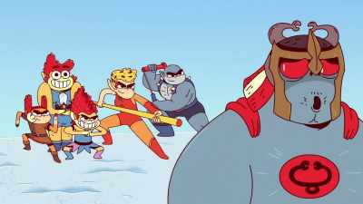 [all grunting] - ThunderCats Roar