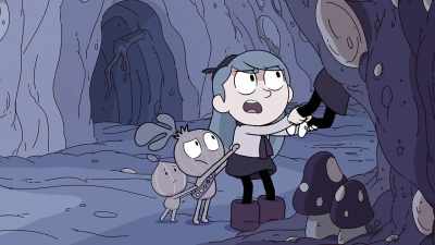 [all grunting] - Hilda