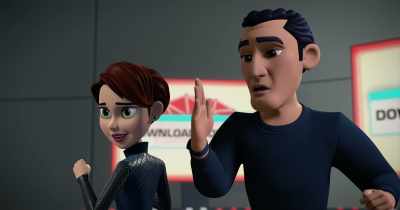[all grunting] - Spy Kids: Mission Critical