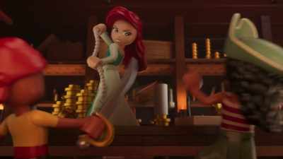 [all grunting] - LEGO Disney Princess: The Castle Quest