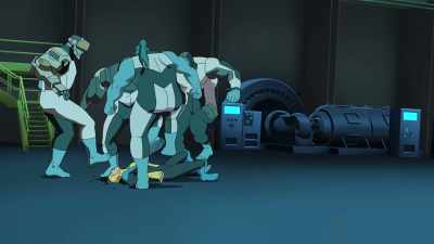 [all grunting] - Invincible