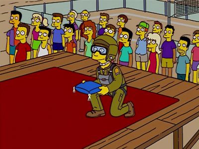 All hail
His Royal Duffness! - The Simpsons