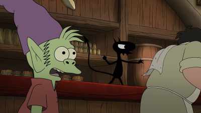 All hail Luci, our new bar owner! - Disenchantment