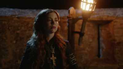 All she has is words,
nobody to listen to them. - The Spanish Princess