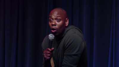 All you have to do
is beat that bitch with a coat hanger. - Dave Chappelle: The Bird Revelation
