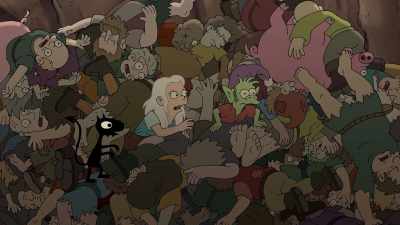All we have to do
is find a way out before they... - Disenchantment