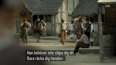 All he has to do is hold out his hand - Jamestown