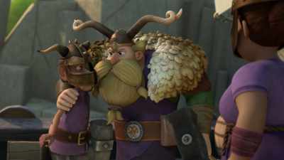 -[all] Huh?
-Don't you see the kids on those dragons? - Dragons: Rescue Riders: Hunt for the Golden Dragon