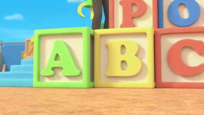 -[all humming]
-[JJ] ♪ A, B, C, D, E, F, G ♪ - CoComelon Lane