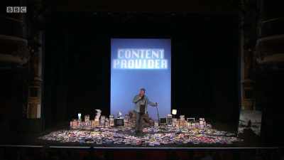 All I know is, whatever it
ends up being, - Stewart Lee: Content Provider