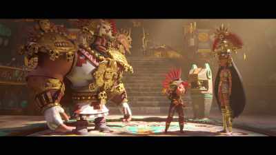 All I need is your greatest warrior, - Maya and the Three