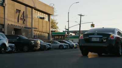 ♪ All this ice on me,
flashing lights on me ♪ - East New York