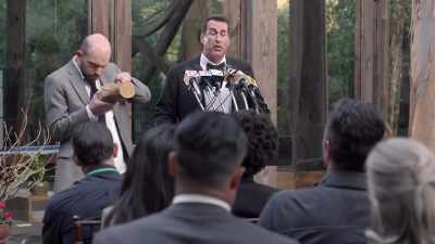 -All in all, not my worst birthday ever. - Rob Riggle's Ski Master Academy