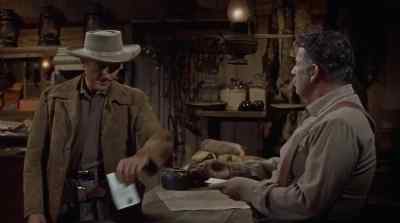 All I've got is a letter here
for a Capitaine George Wayne. - The Oregon Trail