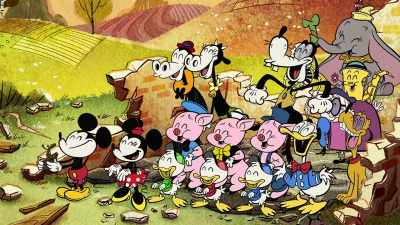 (all laugh) - The Wonderful World of Mickey Mouse