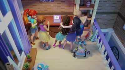 [ALL LAUGHING, CHEERING] - LEGO Friends: Girls on a Mission