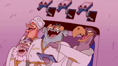 -[all laughing]
-Not a bad idea, - ThunderCats Roar
